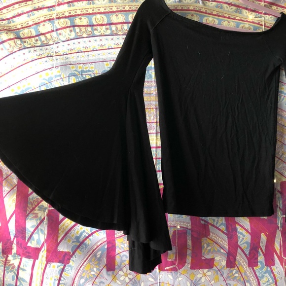 Free People Tops - free people bell sleeve off the shoulder top